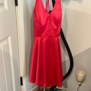 Hot red/pink homecoming dress!